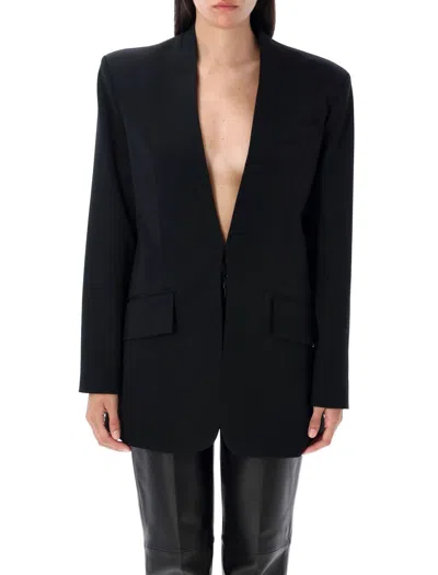 ATTICO THE ATTICO WOOL GABARDINE JACKET