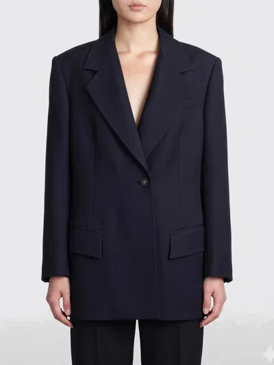 Attico The  Jacket Woman In Blue