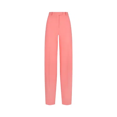 Pre-owned Attico The  Jagger Long Pants 'salmon' | Pink | Women's Size 42