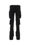 Attico Mid-rise Straight-leg Jeans In 100
