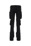 Attico Mid-rise Straight-leg Jeans In 100