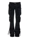 Attico Oversized Cargo Jeans