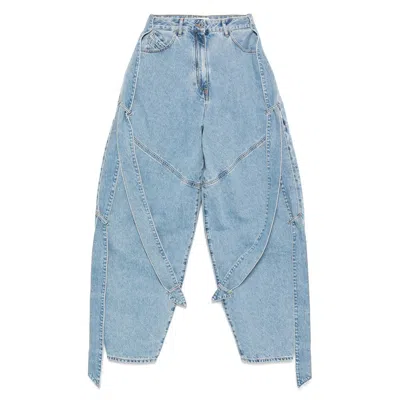Attico The  Jeans In Blue