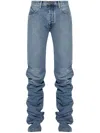 Attico Jeans The  Woman Color Denim In Blue