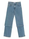 Attico The  Jeans In Blue