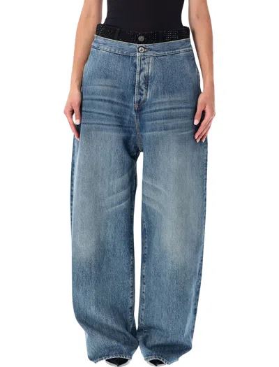 Attico The  Jeans In Blue