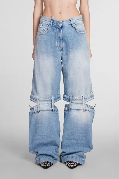 Attico The  Jeans In Blue