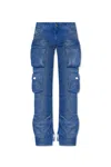 Attico Low-rise Cargo Jeans