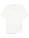 Attico Oversized T-shirt In White