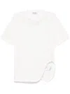 Attico Oversized T-shirt In White