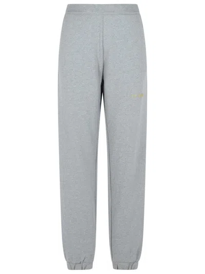 ATTICO THE ATTICO 'JOGGER' GREY COTTON PANTS