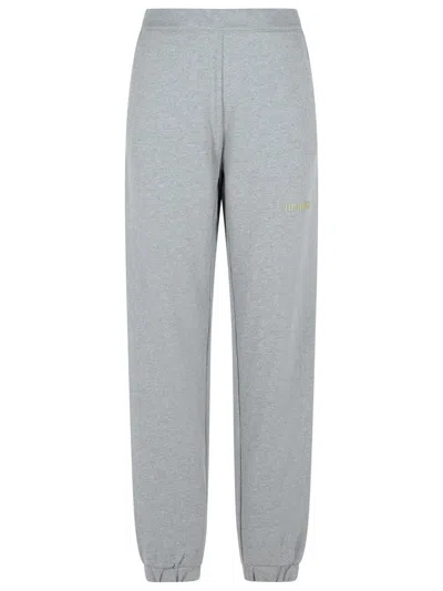 ATTICO THE ATTICO 'JOGGER' GREY COTTON PANTS