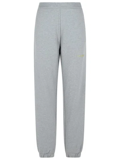 ATTICO THE ATTICO 'JOGGER' GREY COTTON PANTS