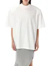 Attico Light Jersey Tank Top In White
