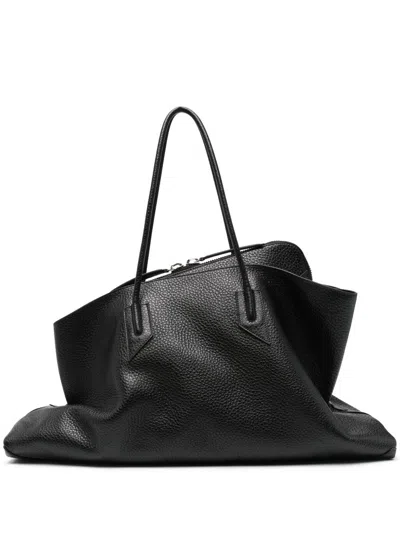 Attico The  La Passeggiata Large Handbag In Black
