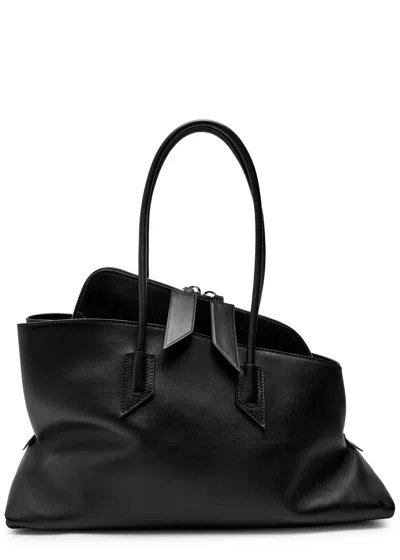 ATTICO THE ATTICO LA PASSEGGIATA MEDIUM LEATHER SHOULDER BAG