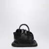 Attico Mini Bag With Structured Shape And Handles In Black