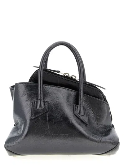 Attico La Passeggiata Mini Handbag In Gray