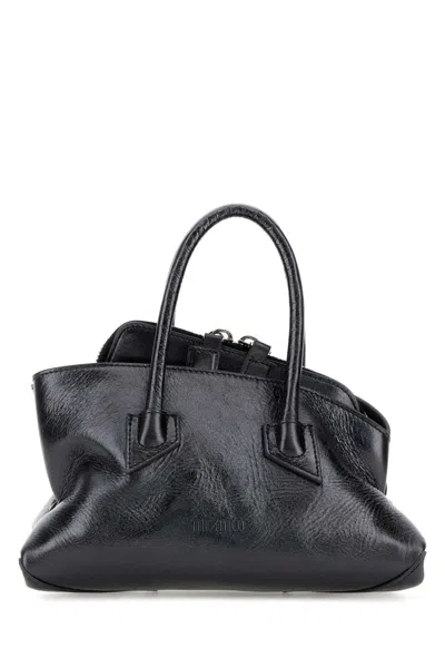 Attico The  'la Passeggiata Mini' Top Handle In Black