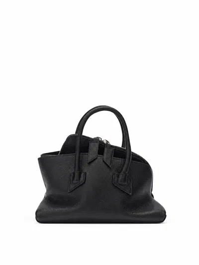 Attico The  'la Passeggiata Mini' Top Handle In Blue
