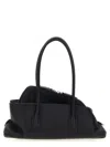 Attico La Passeggiata Small Shoulder Bag In Black