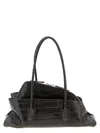 Attico La Passeggiata Small Shoulder Bag In Brown