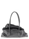 Attico La Passeggiata Small Shoulder Bag In Gray