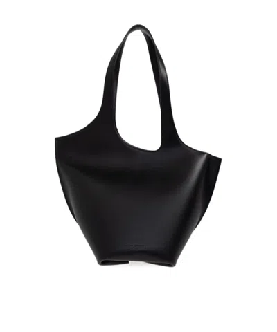 ATTICO THE ATTICO LA SCOOP ASYMMETRIC MEDIUM SHOPPER BAG