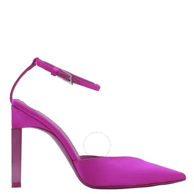 Attico The  Ladies Fuchsia Perine Slingback Pumps In Red