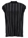 Attico Crystal Cotton T-shirt - Women's - Cotton In Black