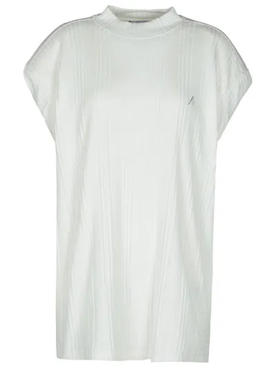 Attico Laurie' White Cotton T-shirt