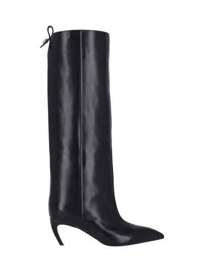 ATTICO THE ATTICO "LEA" BOOTS – BLACK