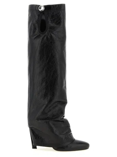 Attico The  'leon' Boots In Black