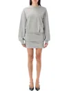Attico The  Fleece Mini Dress