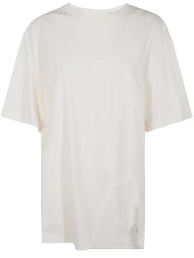 Attico Light Jersey T-shirt In White