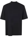 Attico T-shirt Black In Black