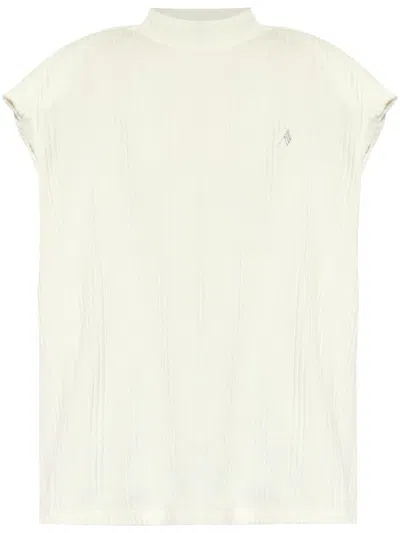 ATTICO THE ATTICO LOGO COTTON T-SHIRT