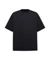 Attico T-shirt Black In Black