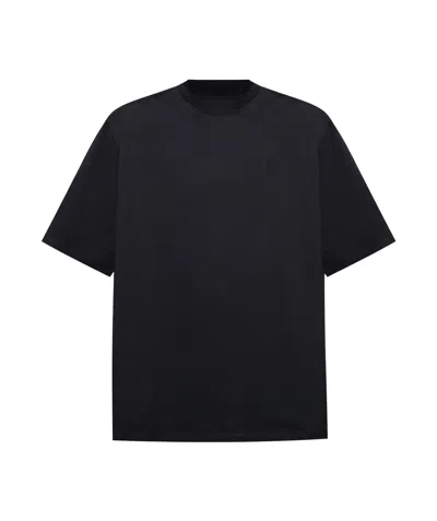ATTICO THE ATTICO LOGO EMBROIDERED OVERSIZED T-SHIRT