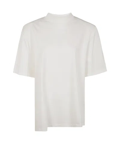 ATTICO THE ATTICO LOGO EMBROIDERED OVERSIZED T-SHIRT