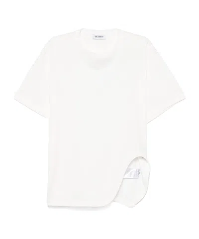 ATTICO THE ATTICO LOGO EMBROIDERED T-SHIRT