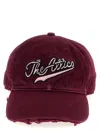 Attico The  Logo Embroidery Hat In Red