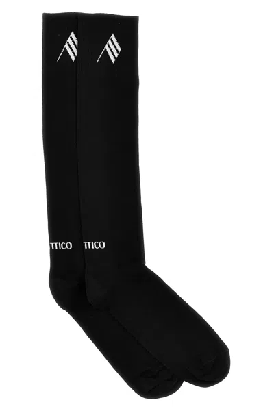 Attico The  Logo Socks In Multi