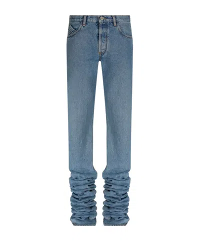 ATTICO THE ATTICO LONG CRIPED LEG PANTS