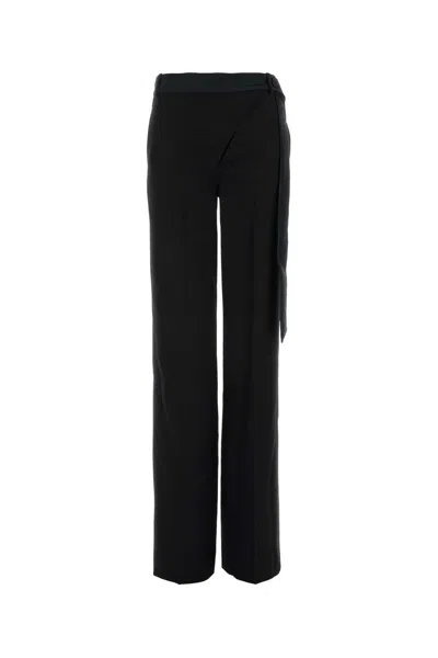 Attico The  Long Pant In Black