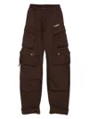 Attico Cargo Fern Pants In Black