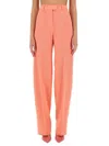 Attico Pantaloni-40 Nd The  Female In Pink