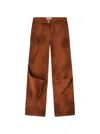 Attico Khaki Long Pants