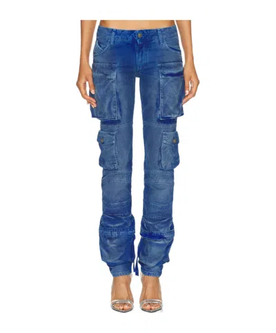 ATTICO THE ATTICO LOW-RISE POCKETS JEANS