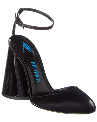 Attico The  Luz Patent Slingback Pump In Black